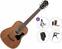 Akustikgitarre Ibanez V44MINI-OPN Premium SET Open Pore Natural Akustikgitarre
