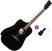 Chitară acustică Cort EARTH 60 Basic SET Black Gloss Chitară acustică