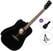 Chitară acustică Cort EARTH 60 Standard SET Black Gloss Chitară acustică