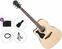Dreadnought Ηλεκτροακουστική Κιθάρα Ibanez V40LCE-OPN Premium SET Open Pore Natural Dreadnought Ηλεκτροακουστική Κιθάρα