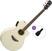 Chitarra Semiacustica Jumbo Yamaha APX600 Basic SET Vintage White Chitarra Semiacustica Jumbo