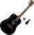 Ακουστική Κιθάρα LAG Tramontane 118 T118D Basic SET Black Ακουστική Κιθάρα