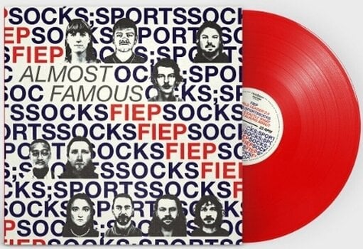 Δίσκος LP Socks:SportsSocks - & FIEP, Romy Liz Rose, Nagasaki Swim - Almost Famous (Orange Red Coloured) (7" EP) - 1