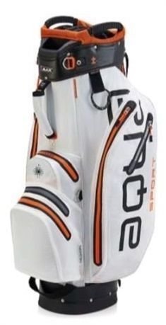 Sac de golf Big Max Aqua Sport 2 White/Black/Orange Sac de golf