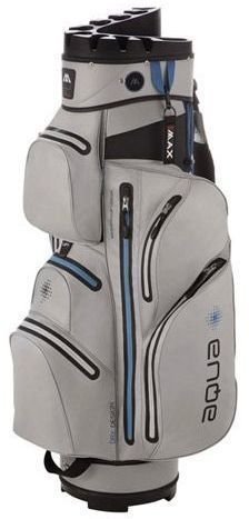 Golftaske Big Max Aqua Silencio 2 Silver/Cobalt Cart Bag