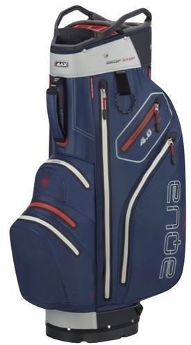 Golf Bag Big Max Aqua V-4 Navy/Silver/Red Golf Bag