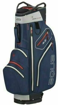 Golf torba Cart Bag Big Max Aqua V-4 Navy/Silver/Red Golf torba Cart Bag - 1