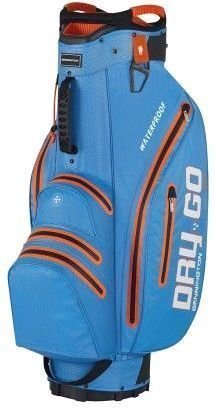 Saco de golfe Bennington Dry 14+1 GO Waterproof Cart Bag Cobalt/Orange