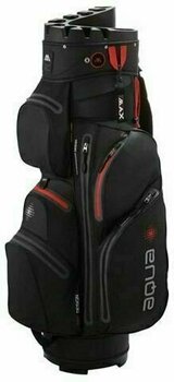 Geanta pentru golf Big Max Aqua Silencio 2 Black/Red Cart Bag - 1