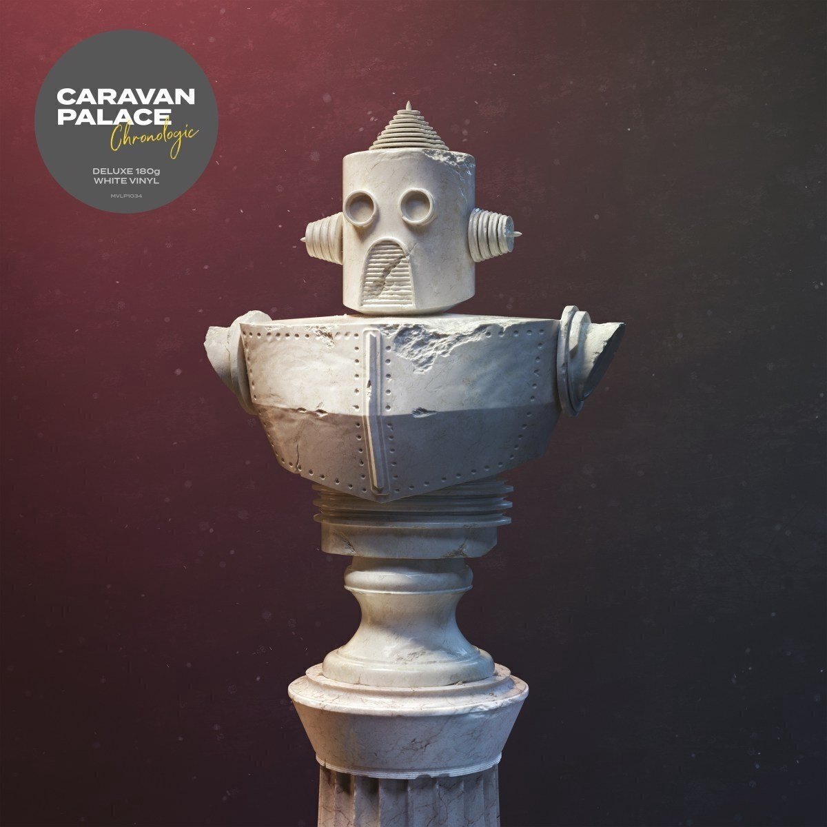 LP ploča Caravan Palace - Chronologic (Deluxe Edition) (White Coloured) (180 g) (LP)