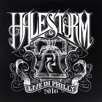 LP ploča Halestorm - Live In Philly 2010 (Crystal Clear and Black Mixed Coloured) (2 LP) - 1