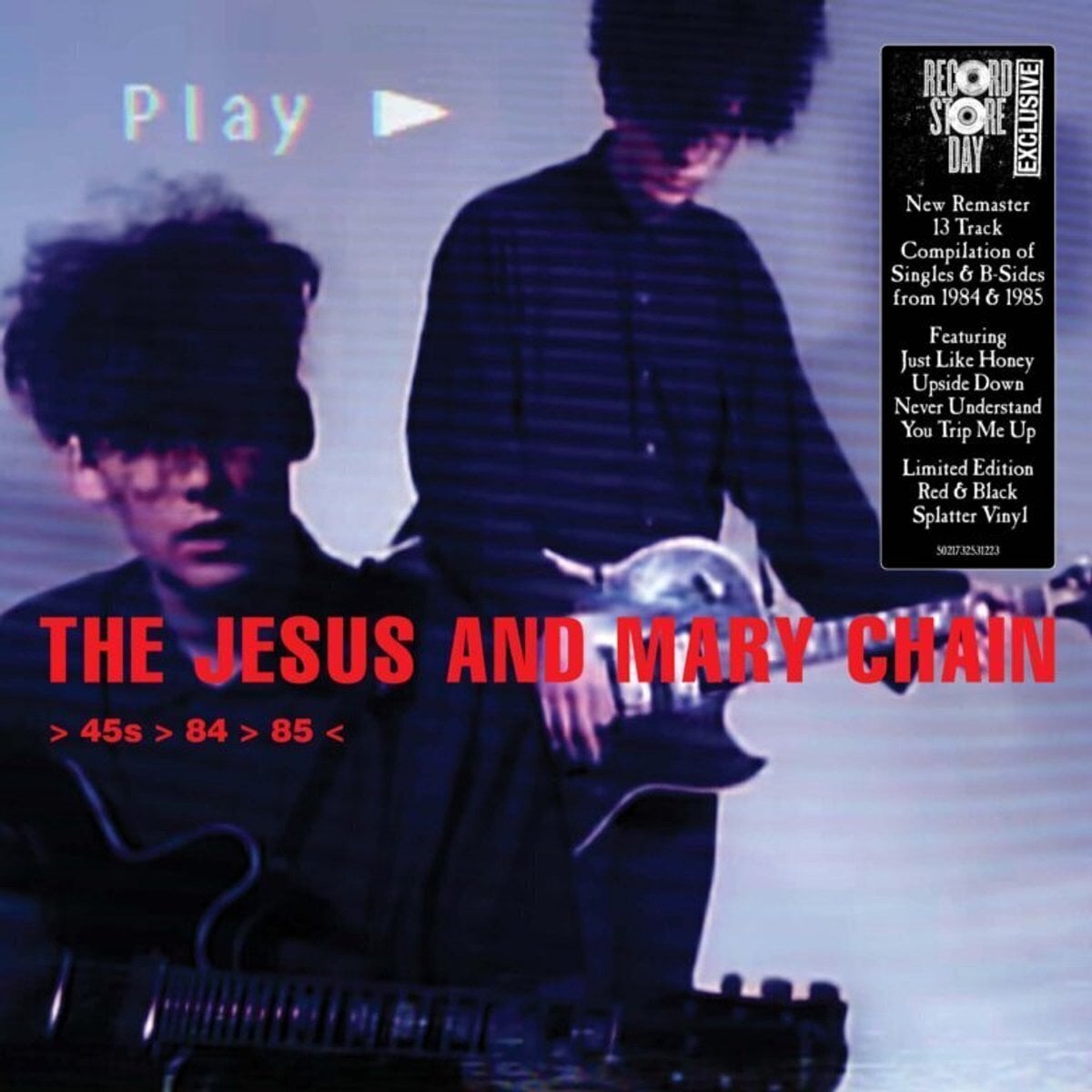 Δίσκος LP The Jesus And Mary Chain - > 45s > 84 > 85 < (Red Black Splatter Coloured) (LP)