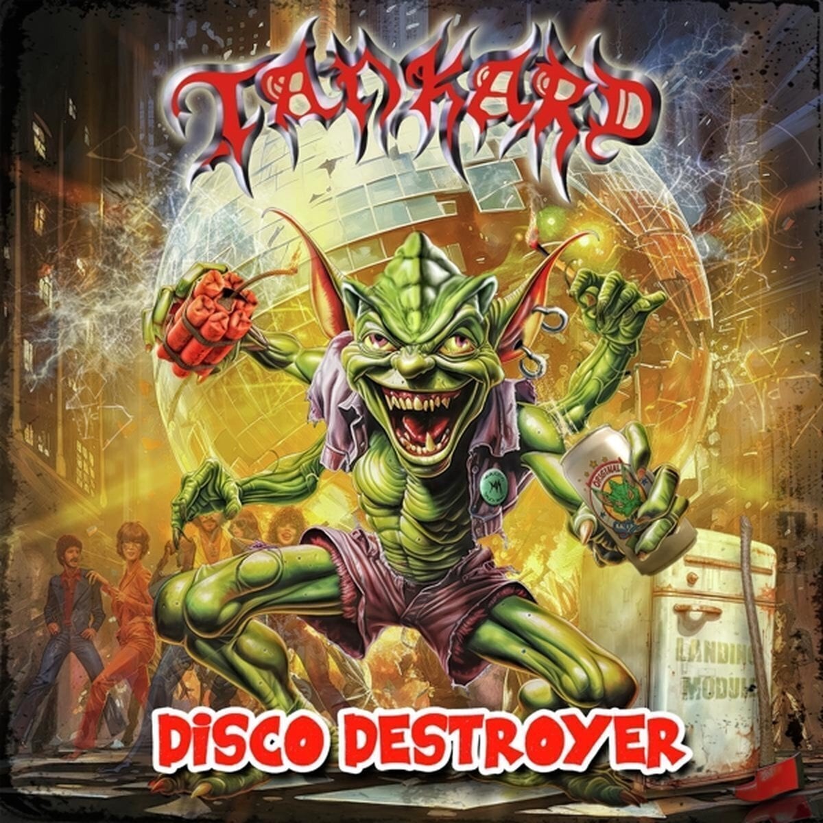 Vinyylilevy Tankard - Disco Destroyer (Re-mastered 2024) (Coloured) (LP)