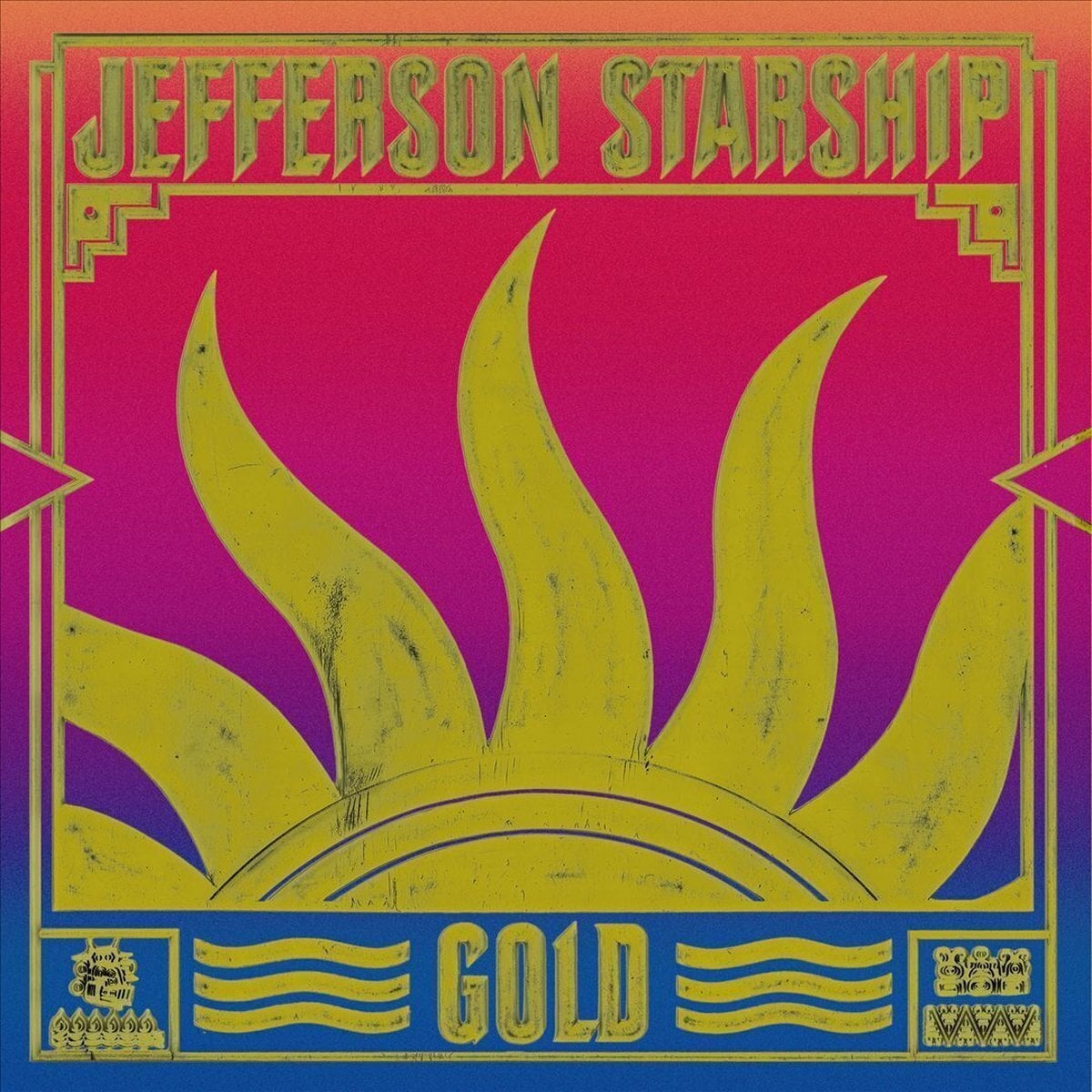 LP ploča Jefferson Starship - Gold (Gold Coloured) (LP + 7")