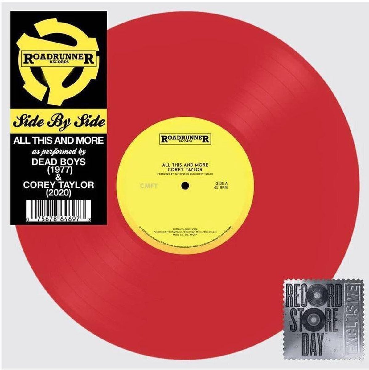 LP ploča Corey Taylor & The Dead Boys - All This And More (Neon Red Coloured) (LP)