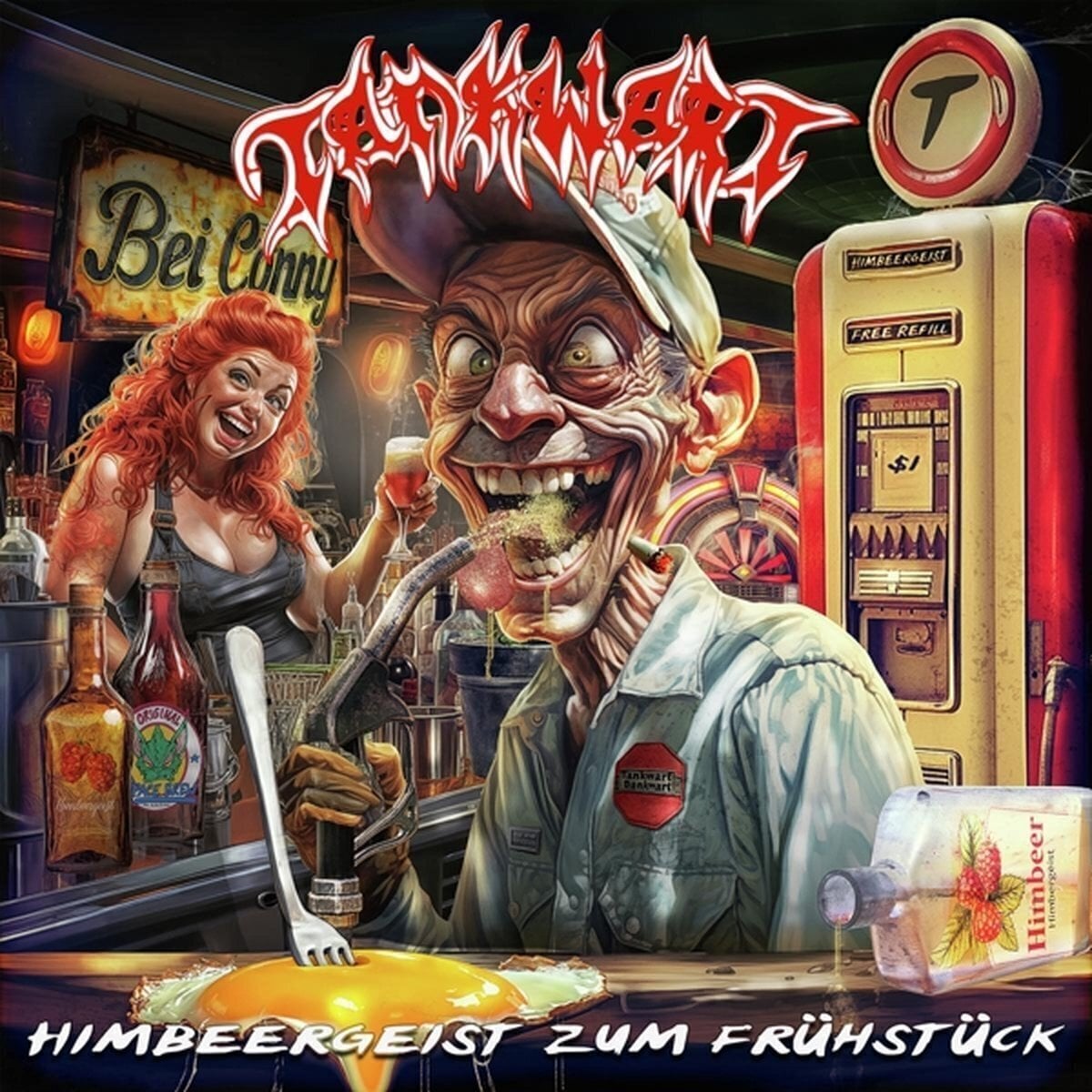 Disque vinyle Tankwart - Himbeergeist Zum Frühstück (Re-mastered 2024) (LP)