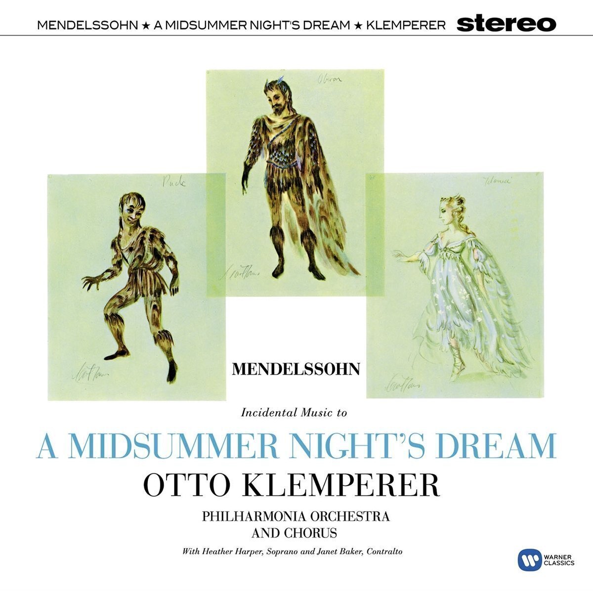 LP plošča Otto Klemperer & Philharmonia Chorus & Philharmonia Orchestra & Mendelssohn - A Midsummer Night's Dream (LP)