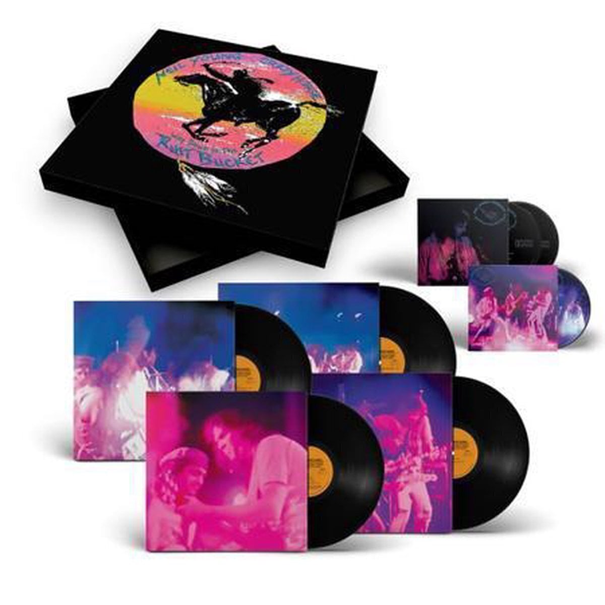 LP ploča Neil Young & Crazy Horse - Way Down In The Rust Bucket (4 LP + 2 CD + DVD)