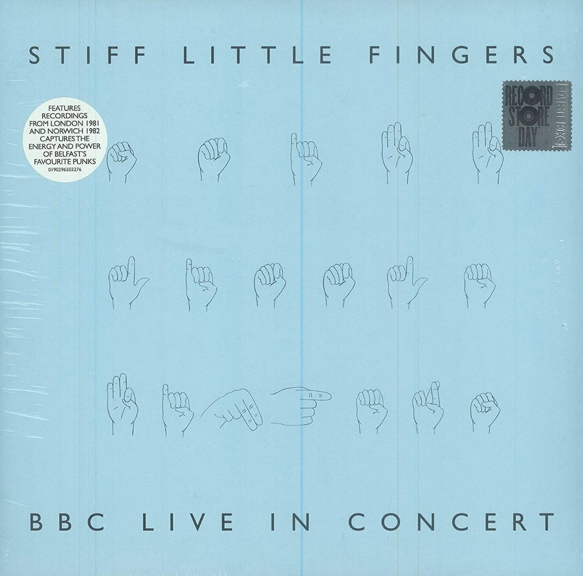 LP platňa Stiff Little Fingers - BBC Live In Concert (Blue Translucent Coloured) (LP)