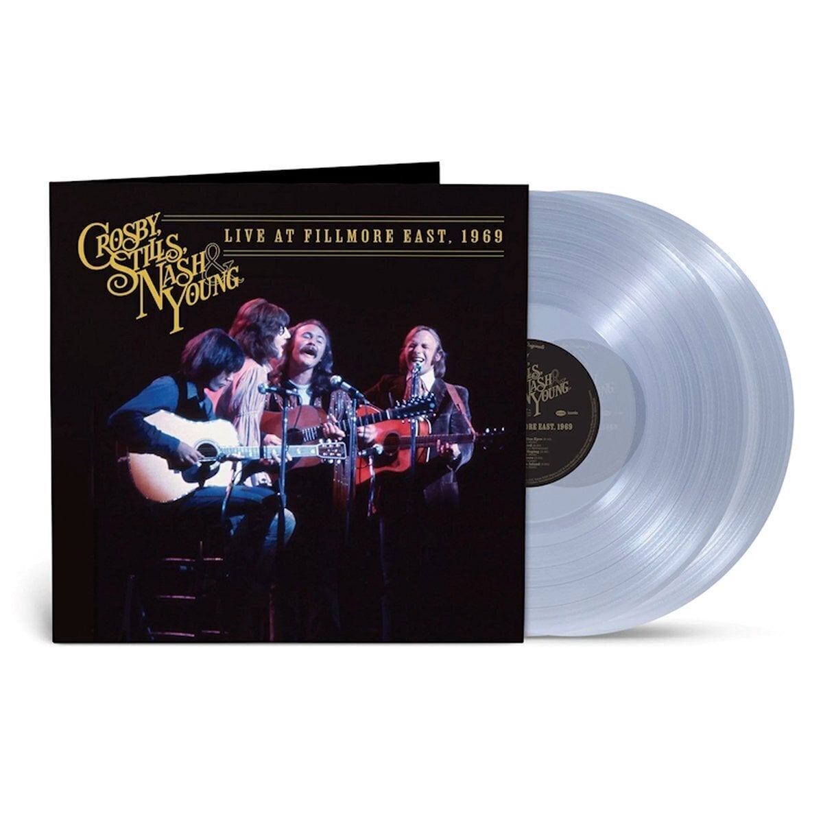 Vinylplate Crosby, Stills, Nash & Young - Live At Fillmore East, 1969 (Clear Coloured) (2 LP)
