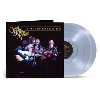 Vinylplate Crosby, Stills, Nash & Young - Live At Fillmore East, 1969 (Clear Coloured) (2 LP) - 1