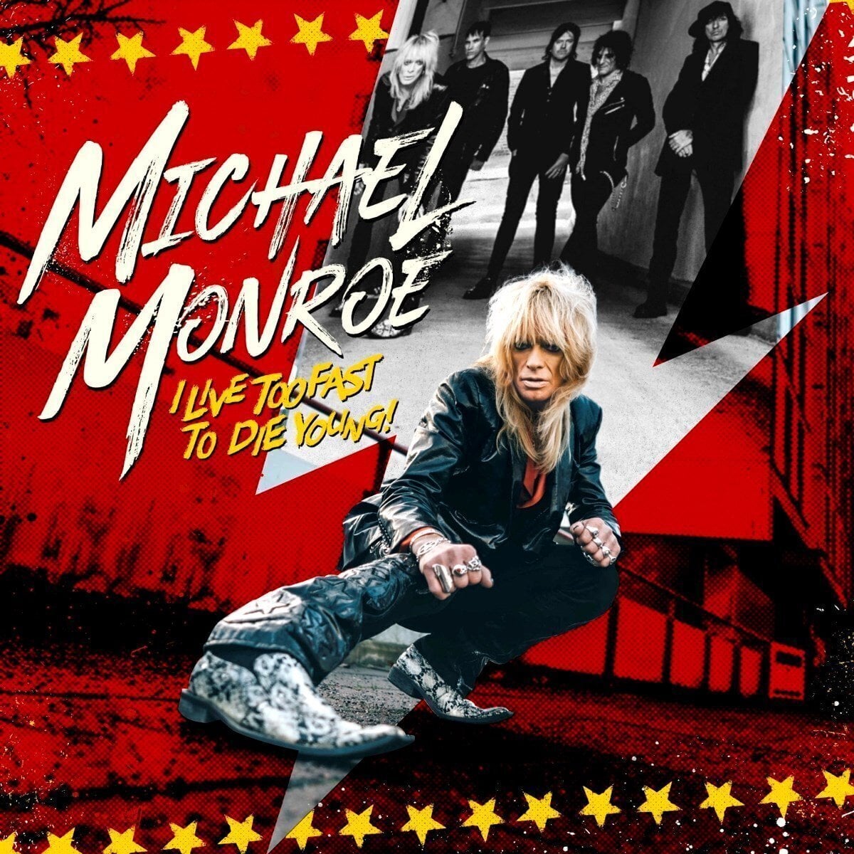 LP ploča Michael Monroe - I Live Too Fast To Die Young! (Red Coloured) (LP)