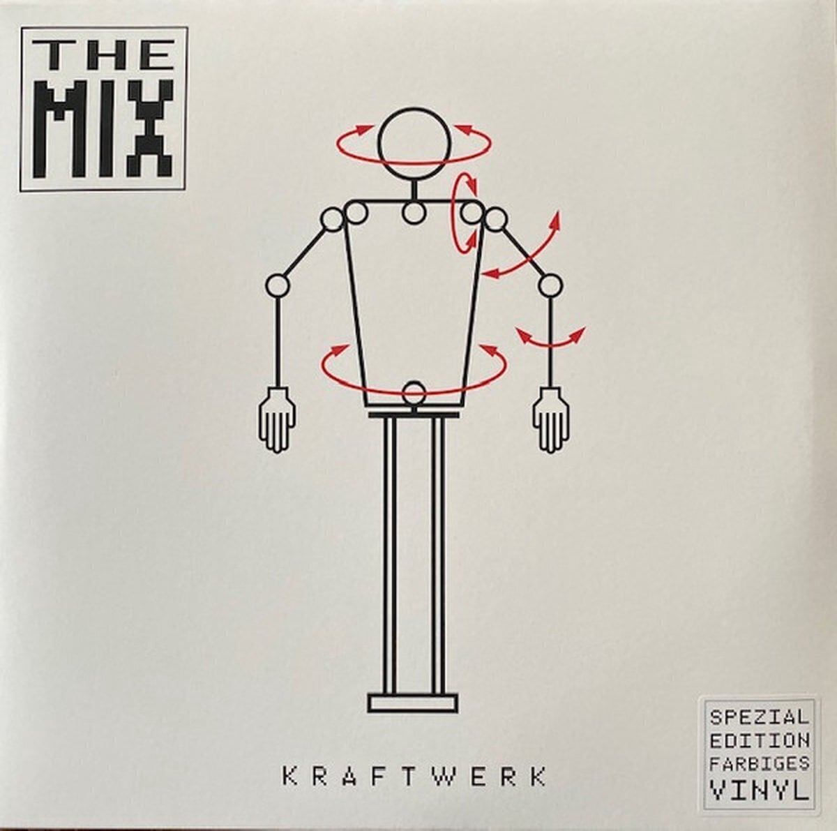 LP ploča Kraftwerk - The Mix (German Version) (White Coloured) (2 LP)