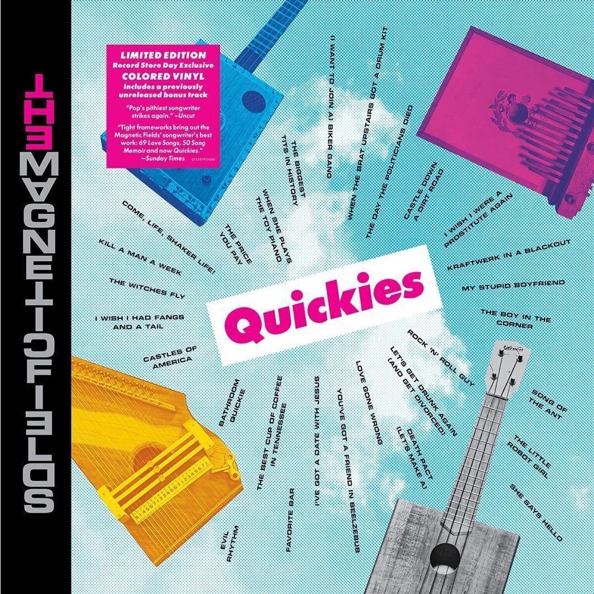 LP ploča The Magnetic Fields - Quickies (Magenta Transparent Coloured) (LP)