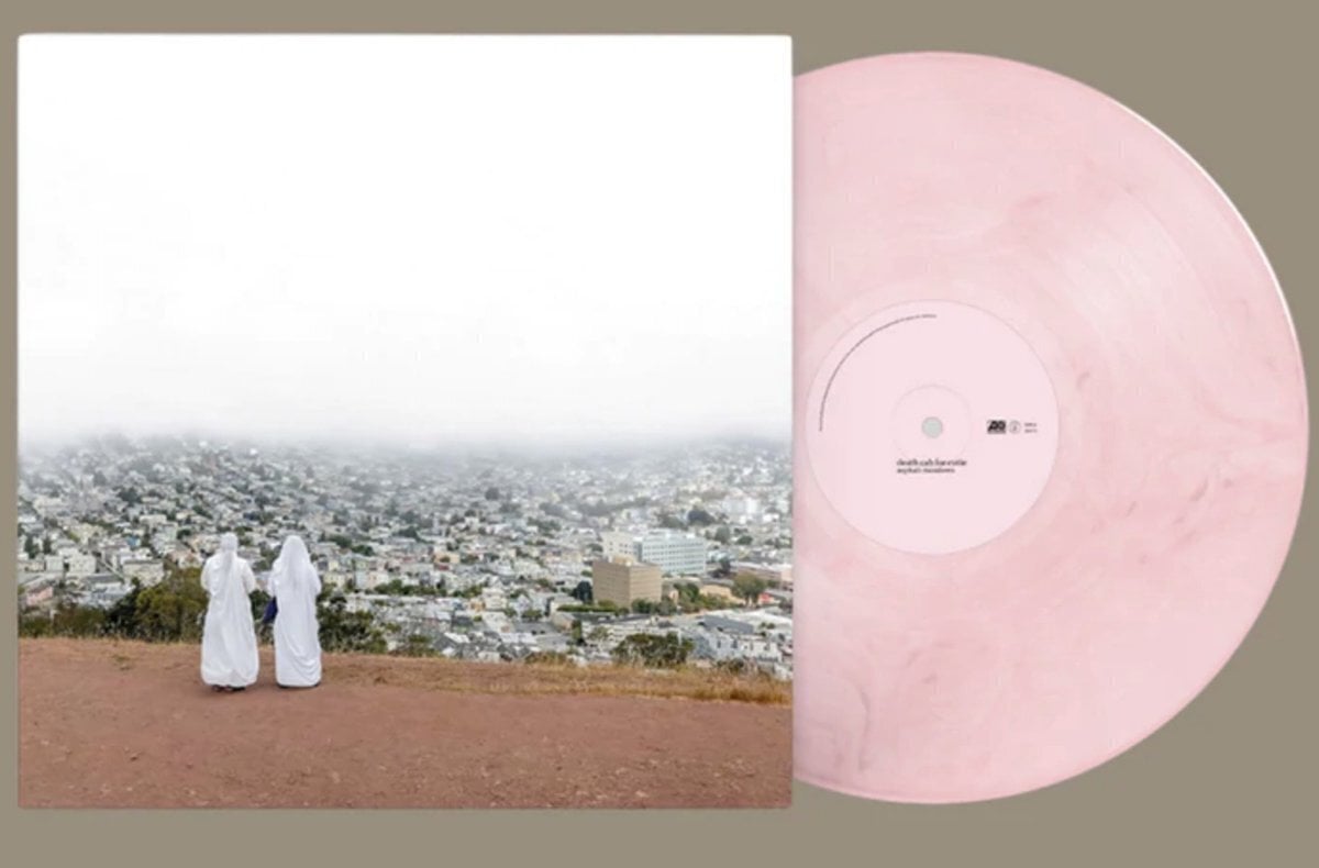 LP Death Cab For Cutie - Asphalt Meadows (Pink Opaque Coloured) (LP)
