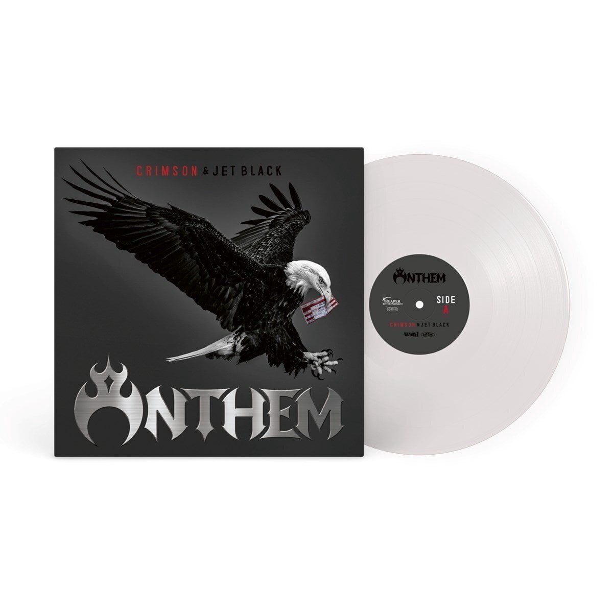 Vinyylilevy Anthem - Crimson & Jet Black (White Coloured) (LP)