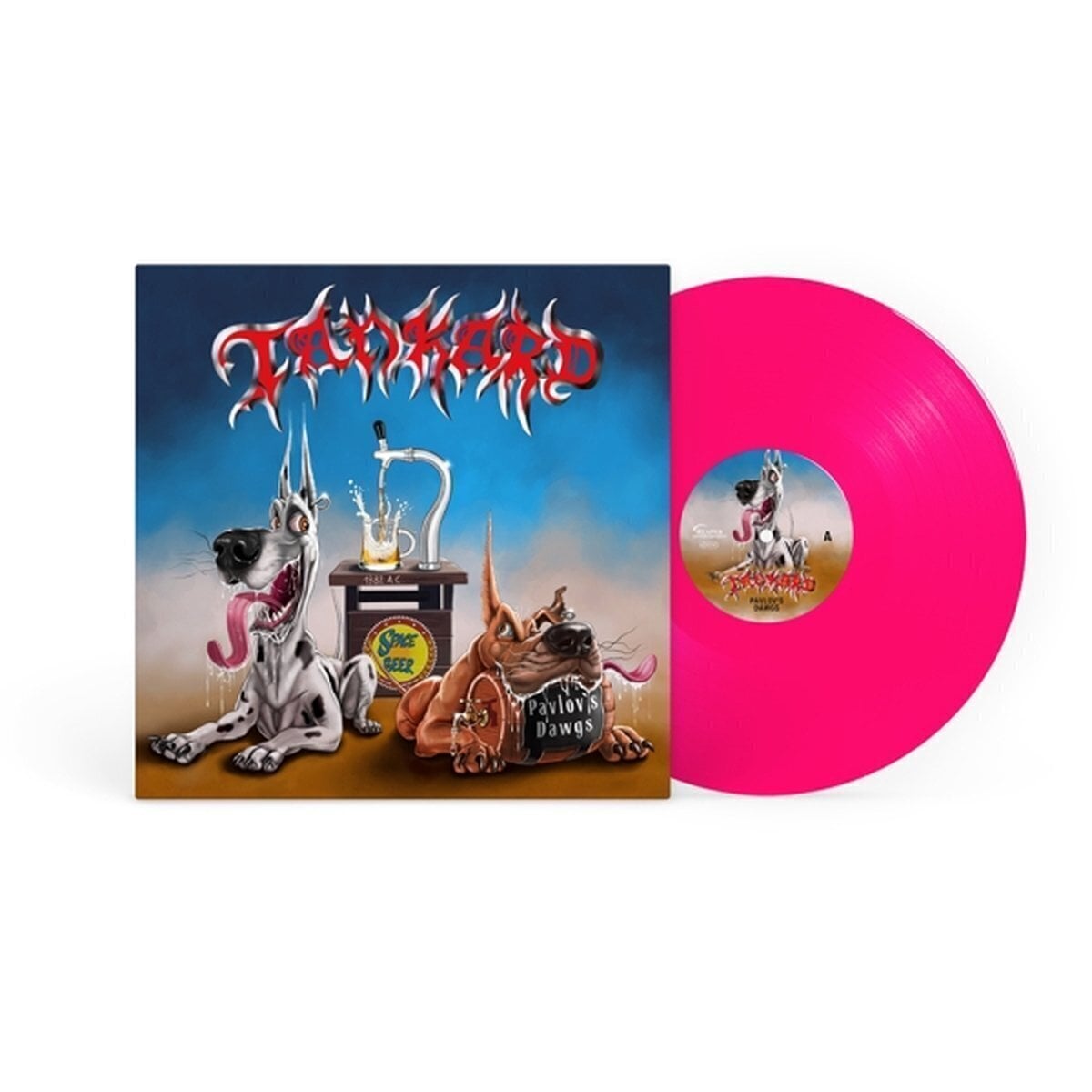 Vinyylilevy Tankard - Pavlov's Dawgs (Pink Coloured) (LP + CD)