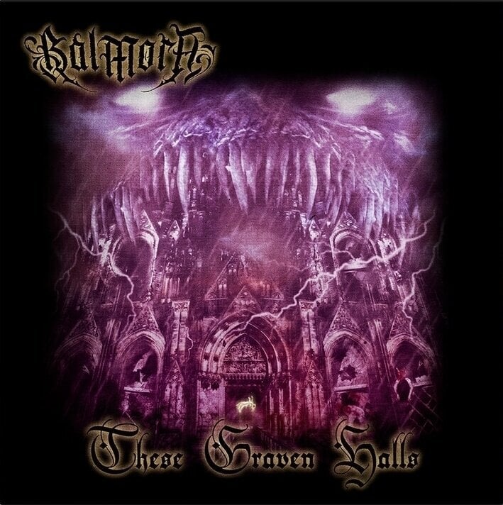 Disco in vinile Balmora - These Graven Halls (Limited Edition) (Clear Yellow Coloured) (LP)