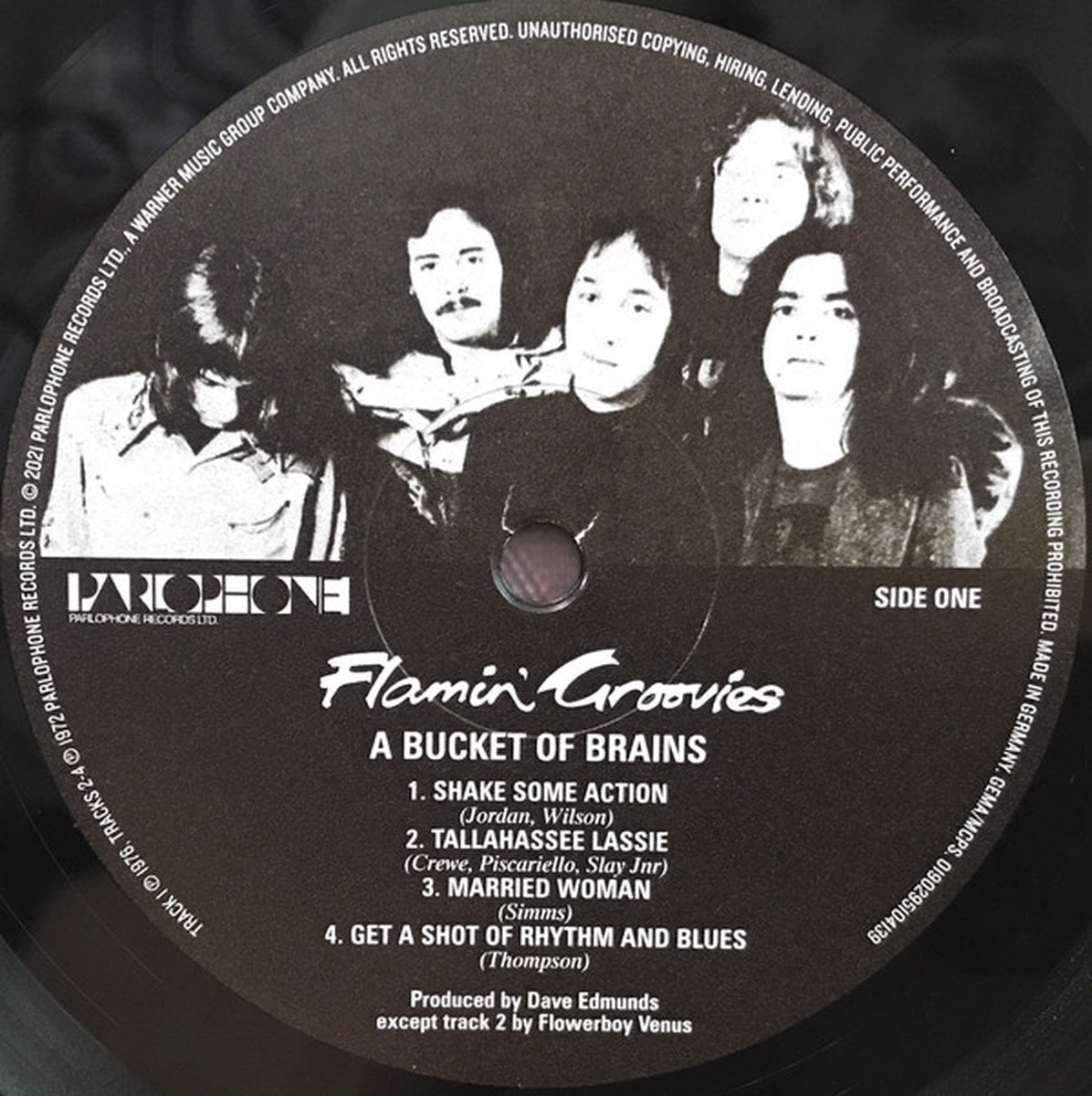 LP ploča The Flamin' Groovies - I'll Have A ... Bucket Of Brains (10")
