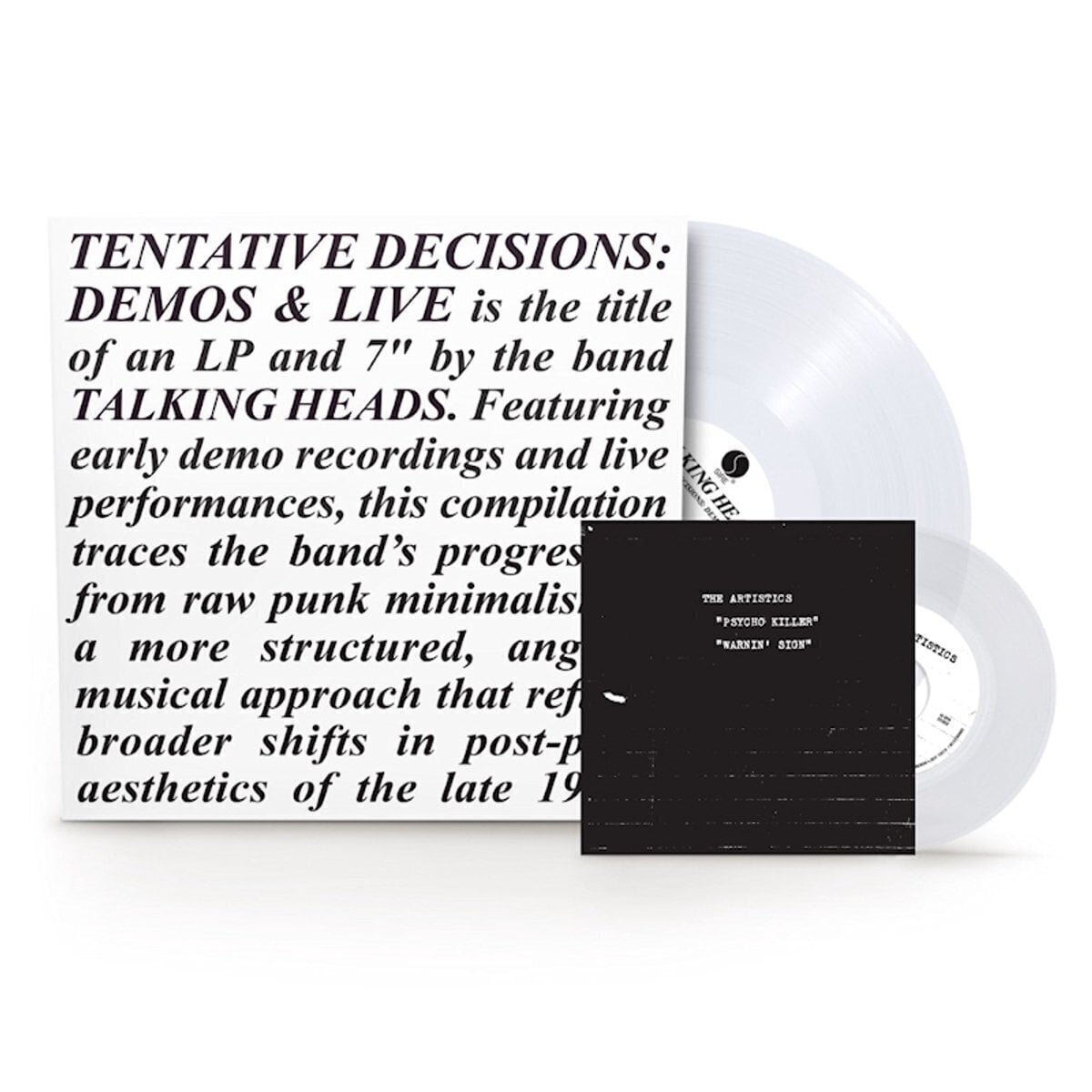 LP ploča The Talking Heads - Tentative Decisions: 1974-1976 (7")