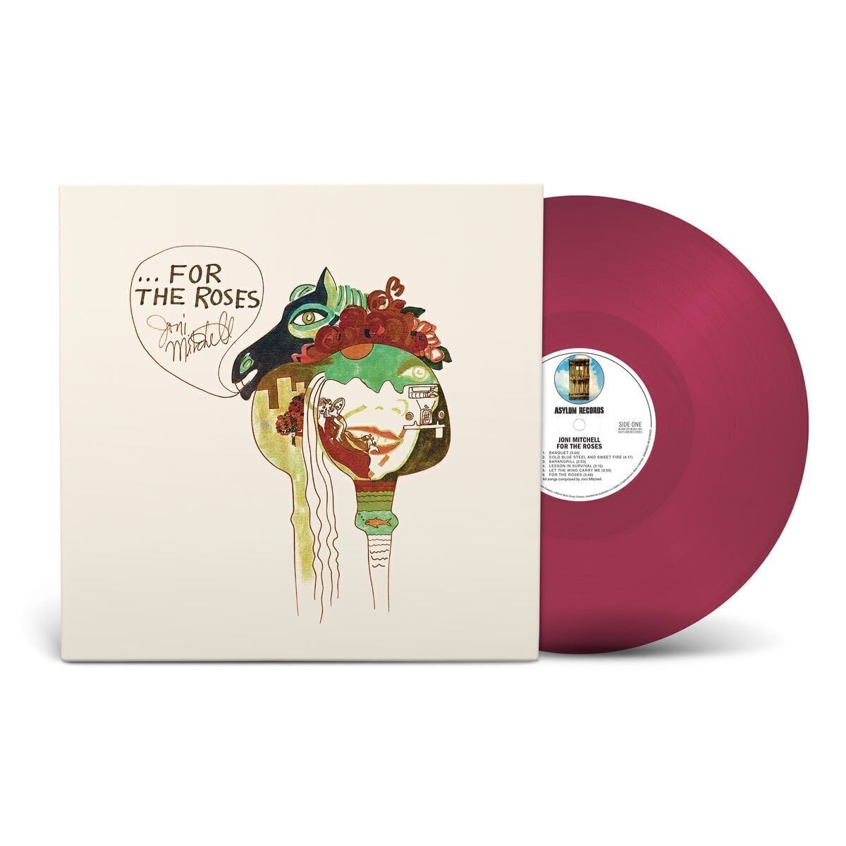 LP platňa Joni Mitchell - For The Roses (Rose Coloured) (LP)
