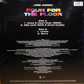 Вінілові платівки Joel Corry - Four For The Floor (180 g) (EP) - 1