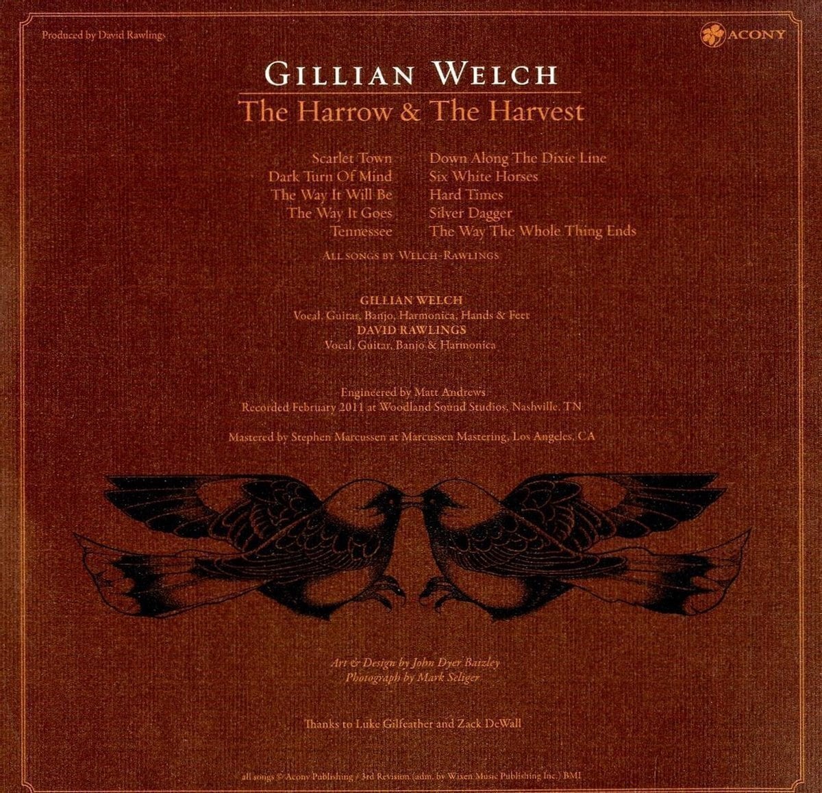 LP ploča Gillian Welch - The Harrow & The Harvest (LP)