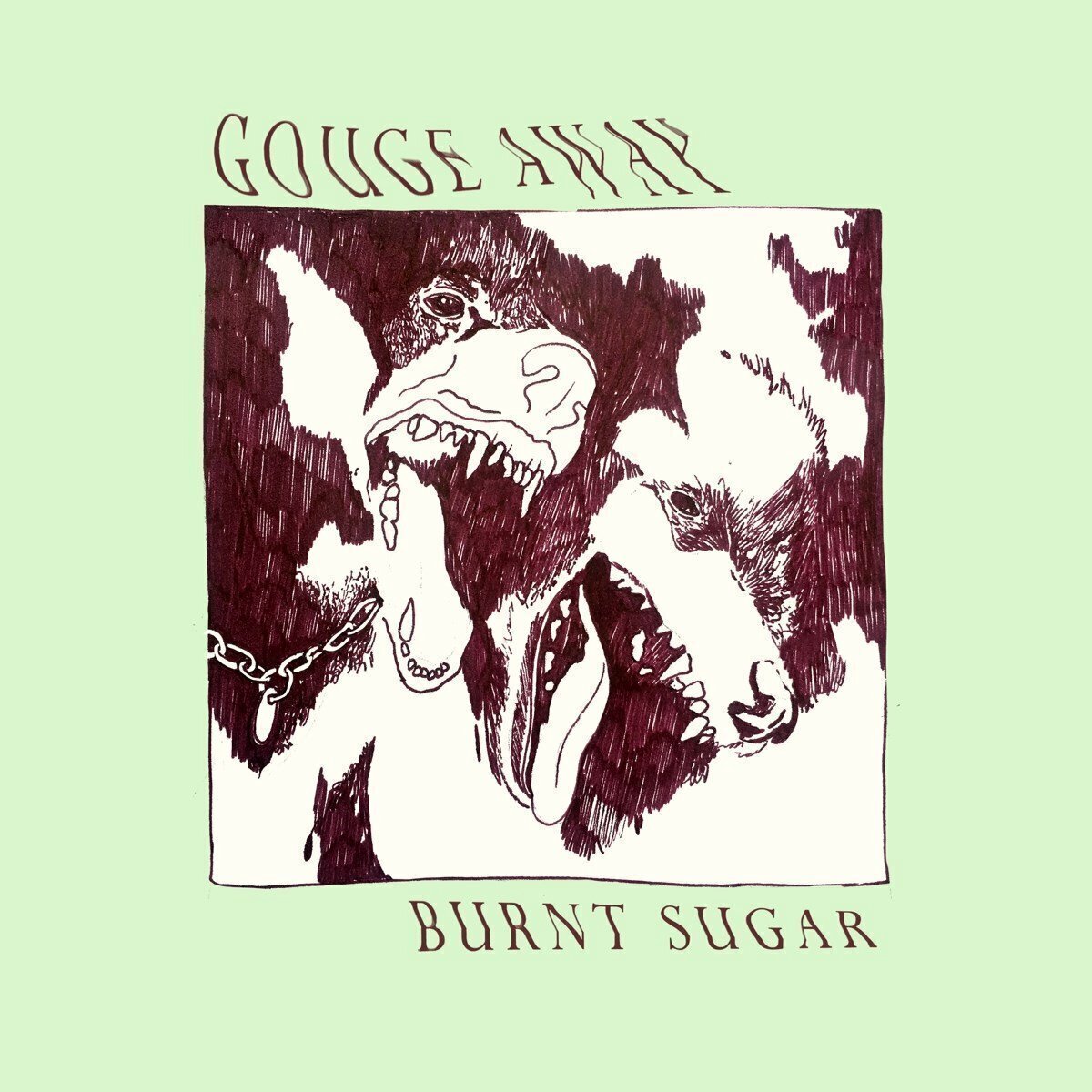 Δίσκος LP Gouge Away - Burnt Sugar (Coloured) (LP)