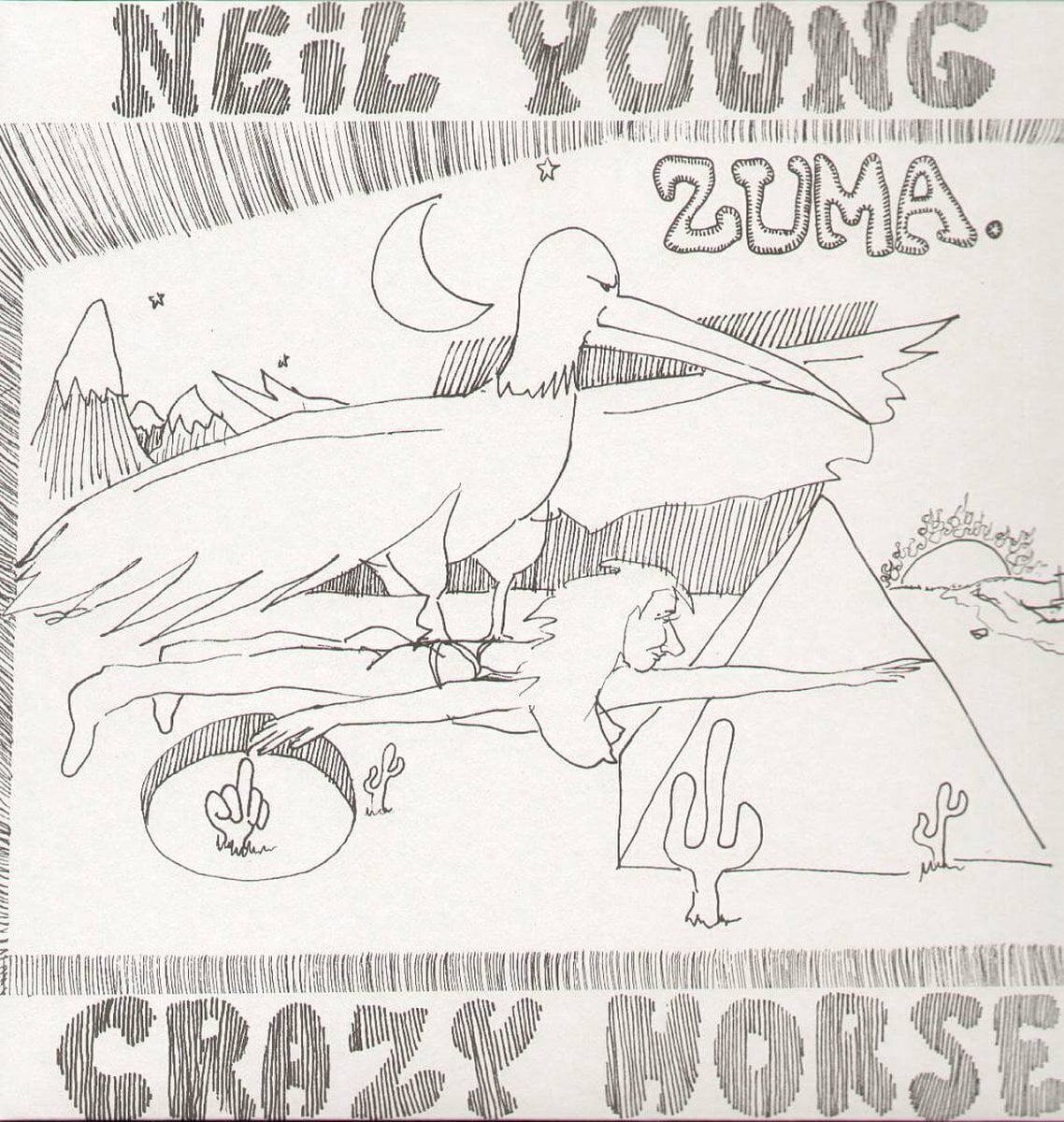 Vinyl Record Neil Young & Crazy Horse - Zuma (LP)