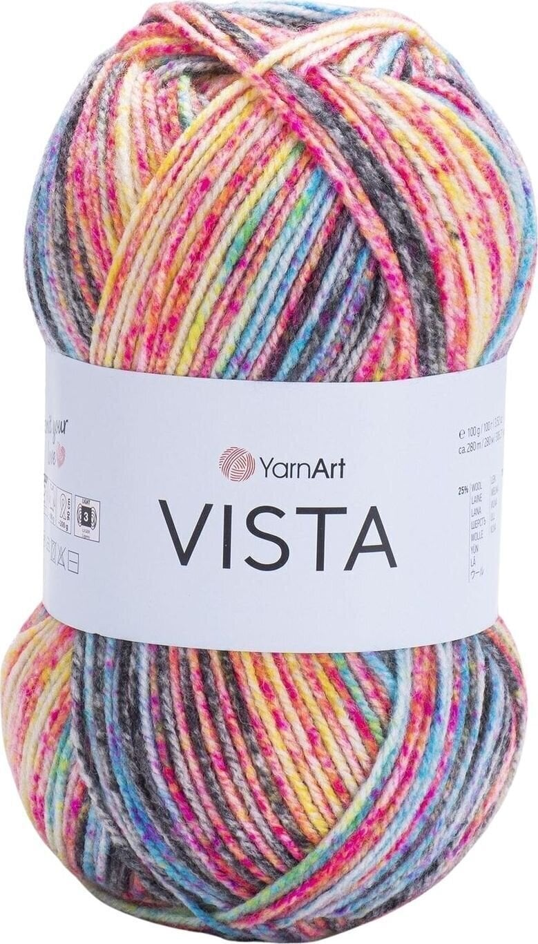 Kudumislõng Yarn Art Vista 9210 Kudumislõng