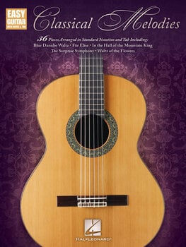 Note Hal Leonard Classical Melodies: Easy Guitar With Notes & Tab Note - 1