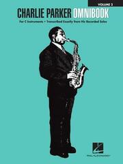 Notes Hal Leonard Charlie Parker Omnibook - Volume 2 Notes