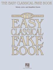 Notes Hal Leonard The Easy Classical Fake Book Notes