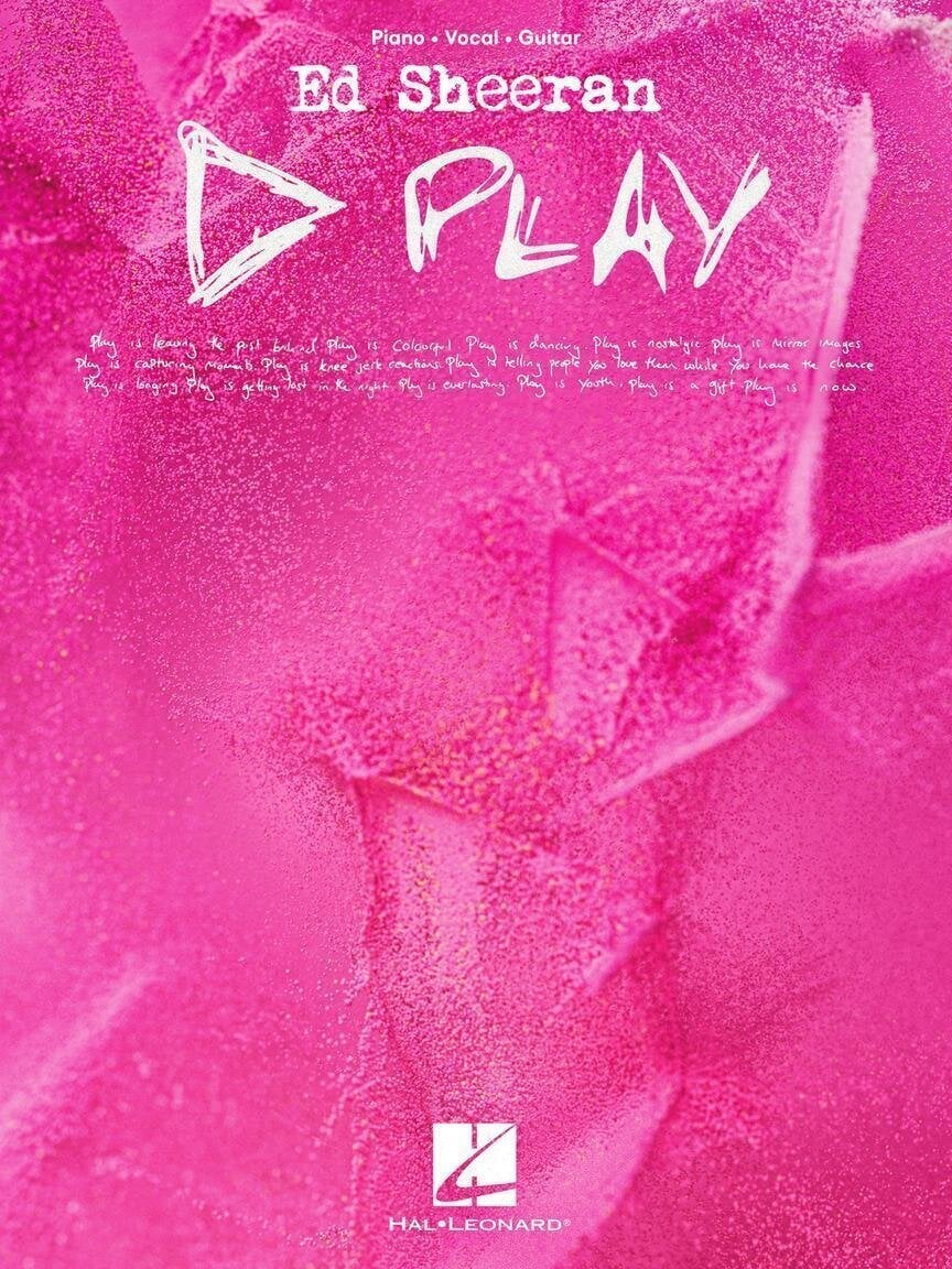 Note Hal Leonard Ed Sheeran - Play Note