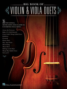Notes Hal Leonard Big Book of Violin & Viola Duets Notes - 1