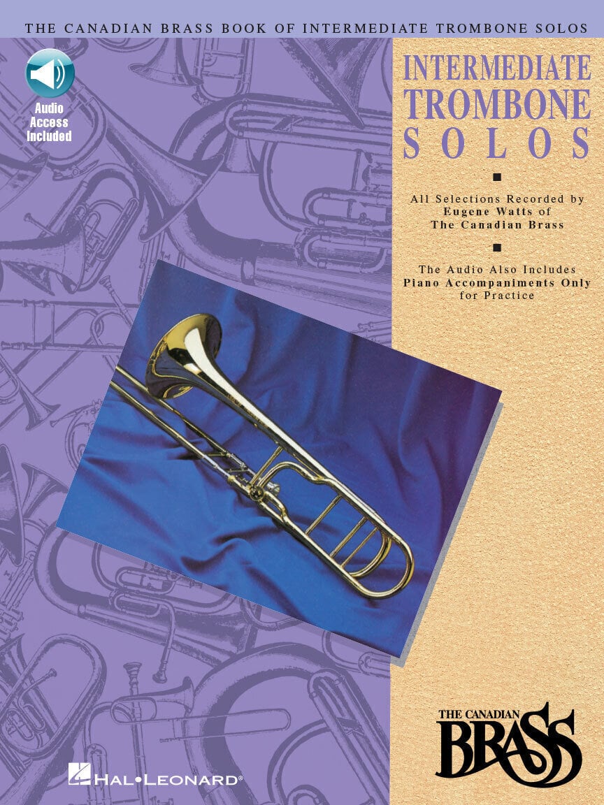 Natos Hal Leonard Canadian Brass Book Of Intermediate Trombone Solos Natos