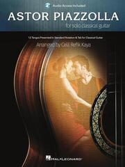 Notes Hal Leonard Astor Piazzolla for Solo Classical Guitar Notes