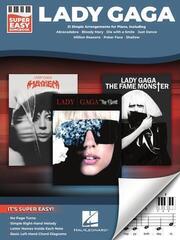 Notis Hal Leonard Lady Gaga - Super Easy Songbook Notis