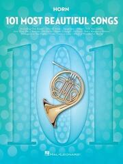 Noty Hal Leonard 101 Most Beautiful Songs Noty