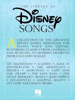 Note Hal Leonard The Library of Disney Songs Note - 1